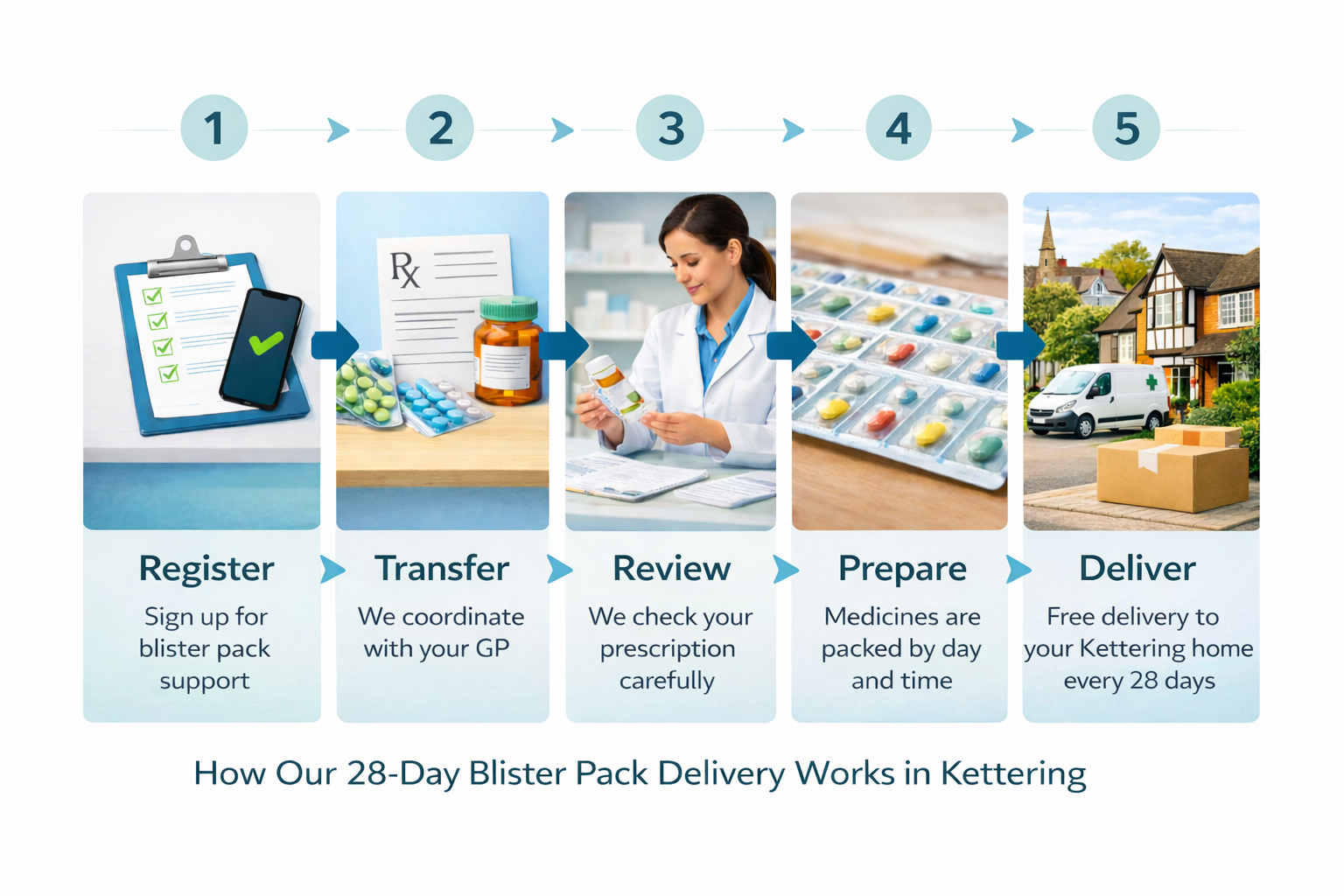 Blister Pack Pharmacy in Kettering